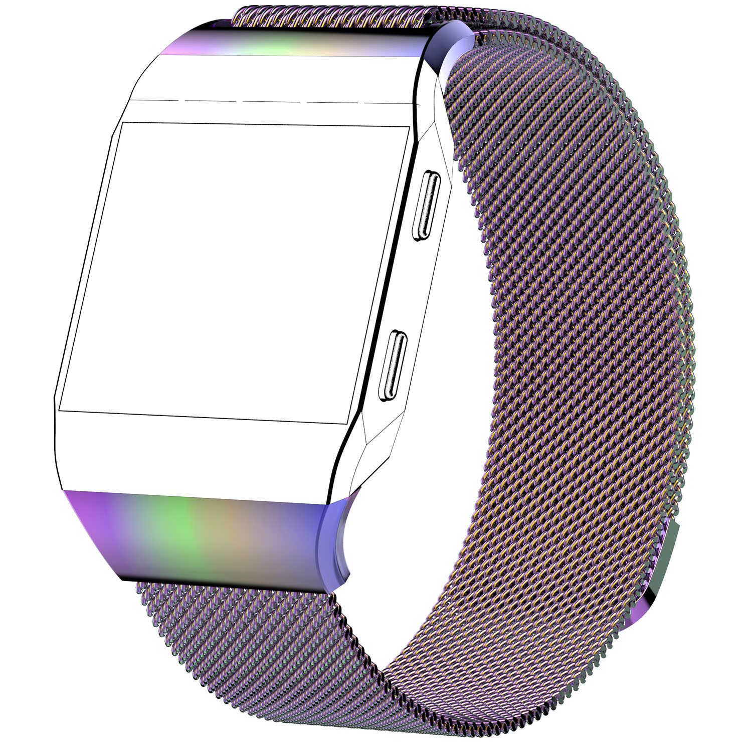 Fitbit Ionic Milanese Strap - Colourful