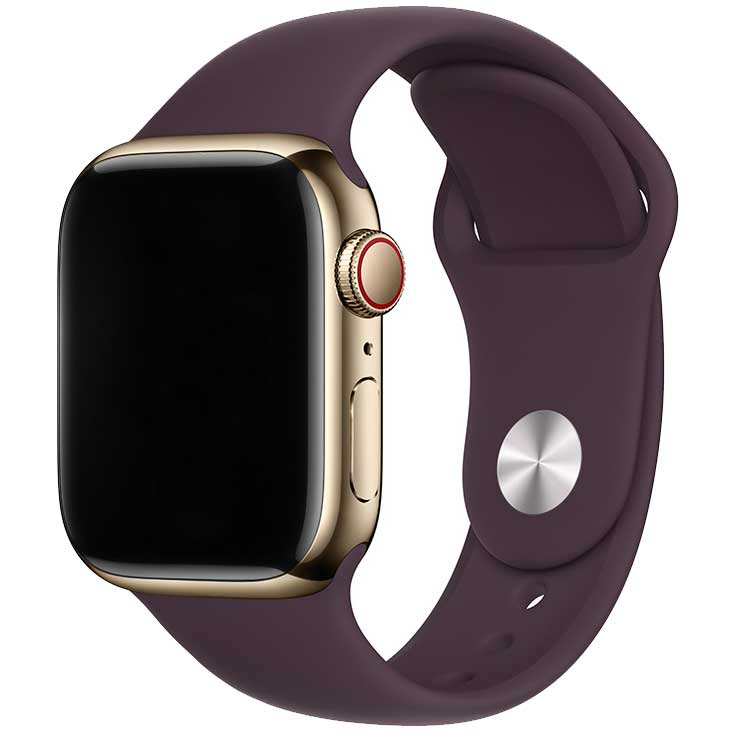 Apple Watch Sport Strap - Dark Cherry