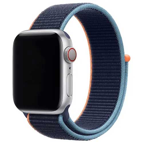 Apple Watch Nylon Sport Loop Strap - Deep Sea
