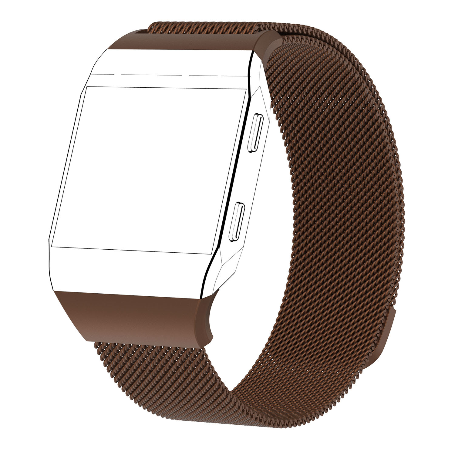 Fitbit Ionic Milanese Strap - Brown