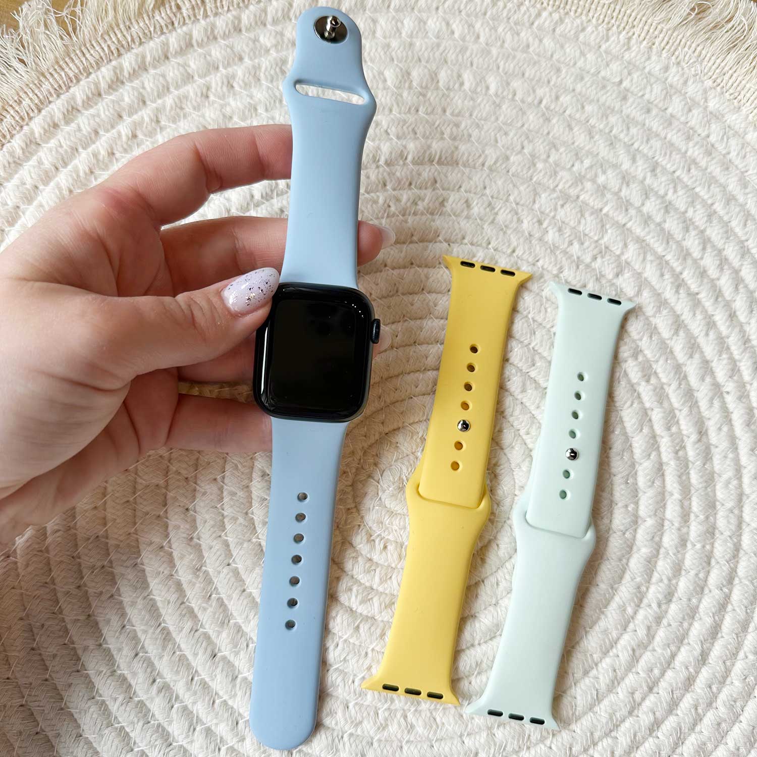 Apple Watch Sport Strap - Light Blue