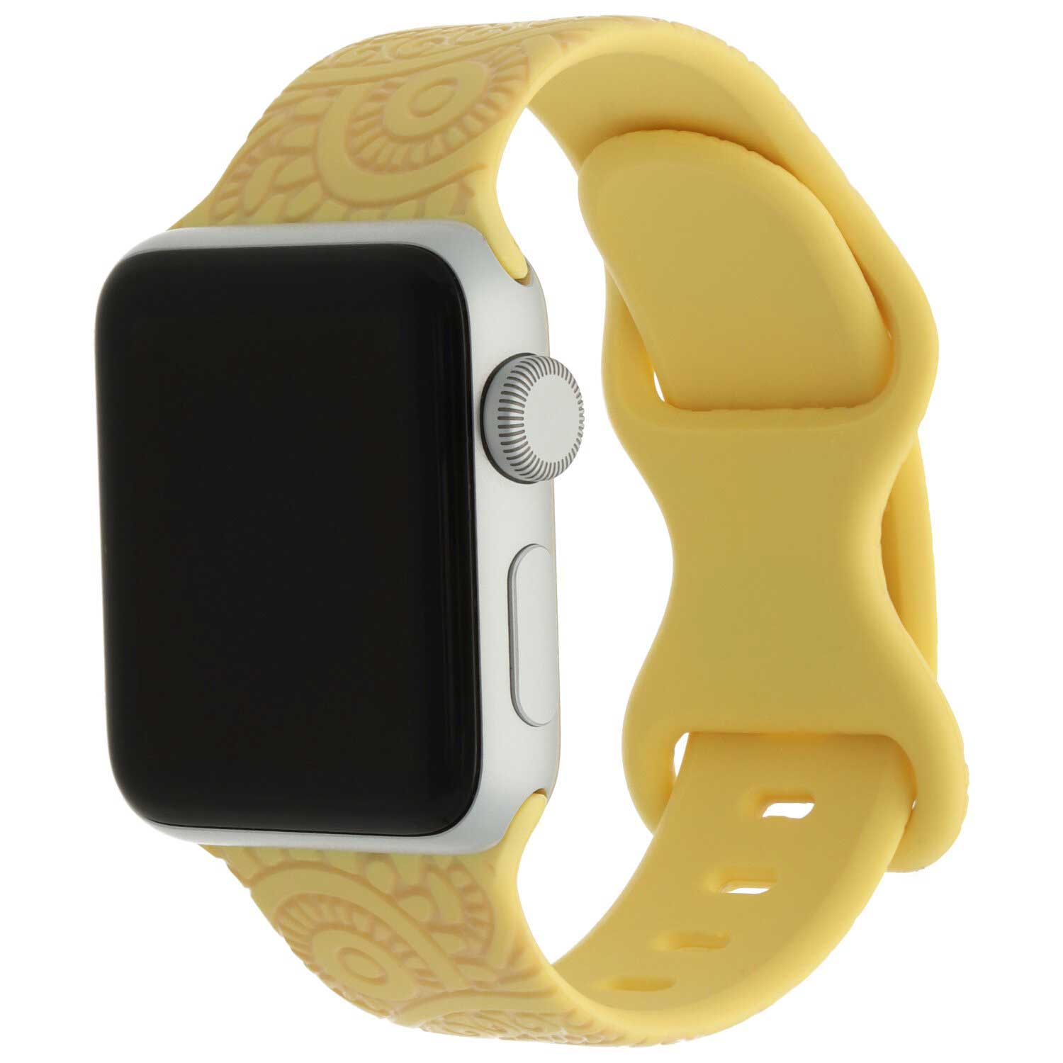 Apple Watch Print Sport Strap - Ibiza Yellow
