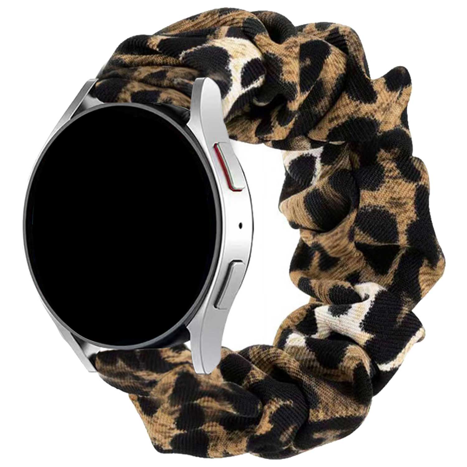 Samsung Galaxy Watch 4 Nylon Scrunchie Straps - Beige