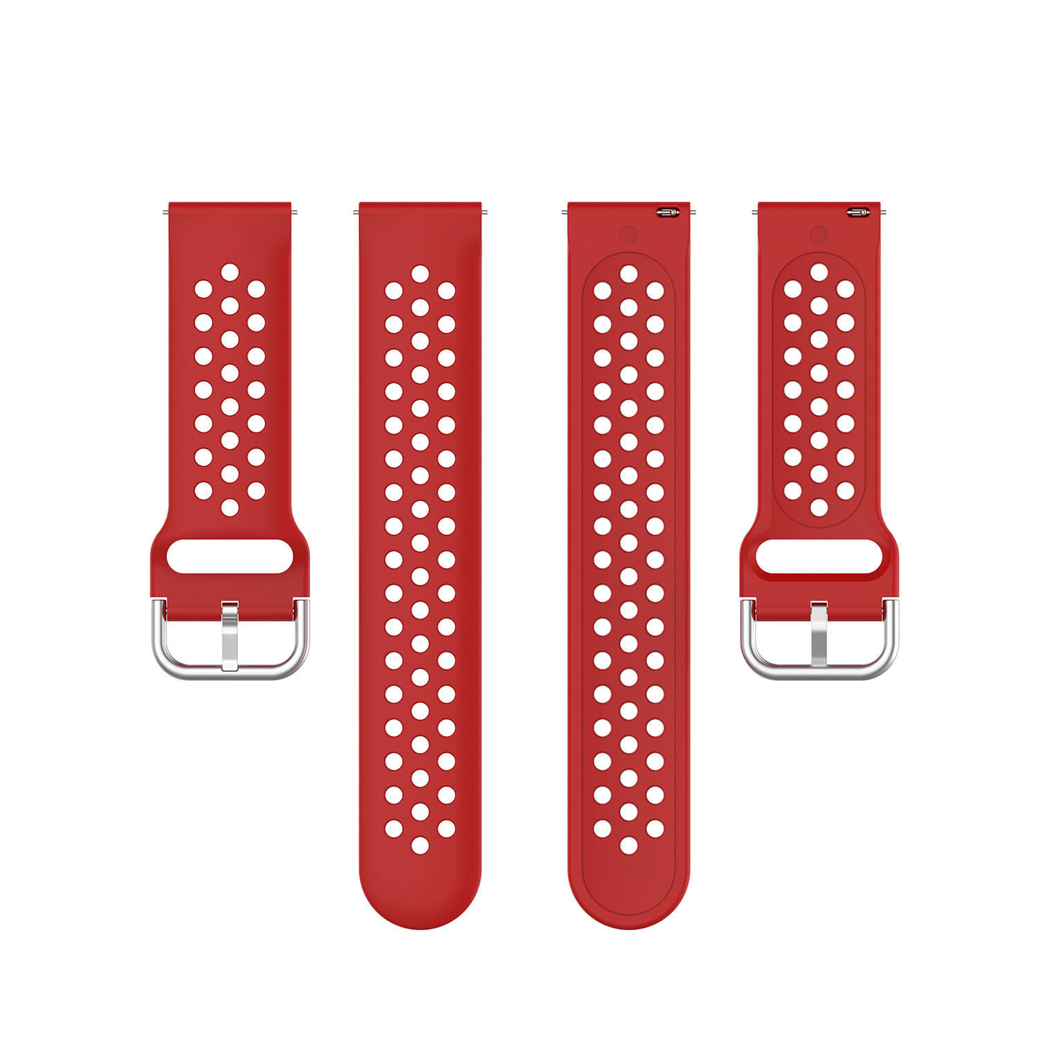 Polar Ignite Sport Double Buckle Strap - Red