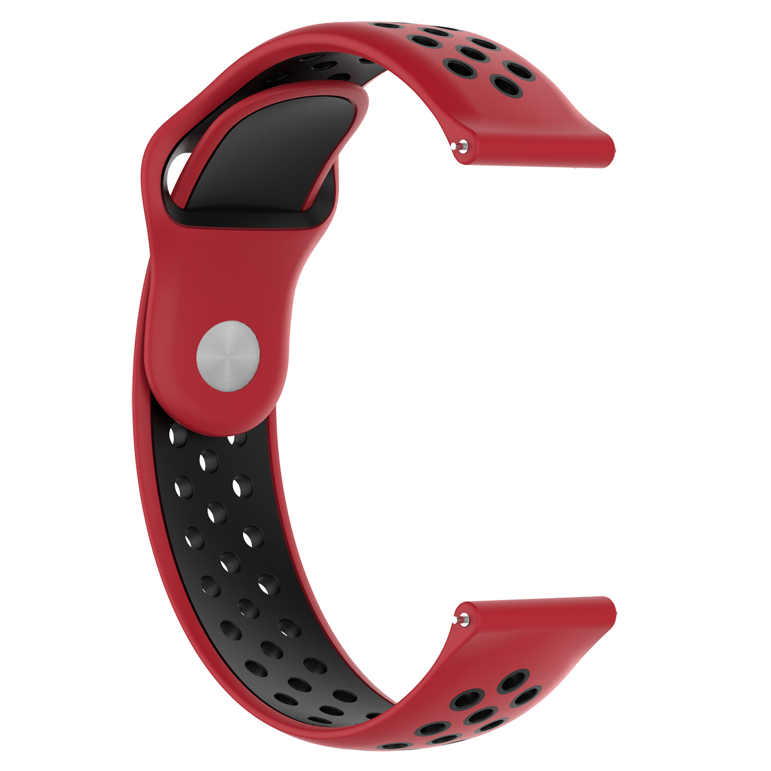 Samsung Galaxy Watch Double Sport Strap - Red Black