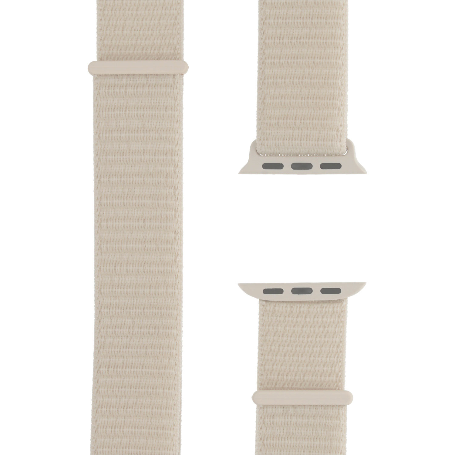 Apple Watch Nylon Sport Loop Strap - Starlight