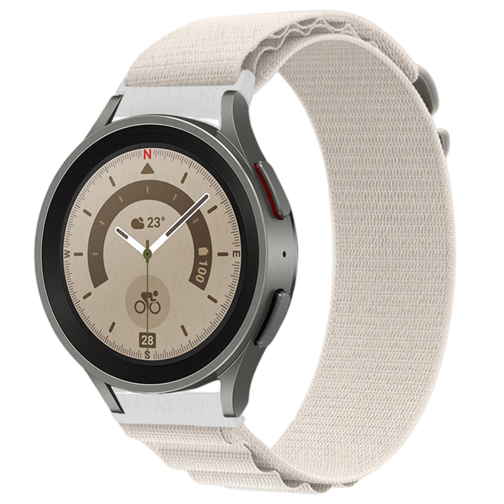 Garmin Vivoactive / Vivomove Nylon Alpine Strap - Starlight