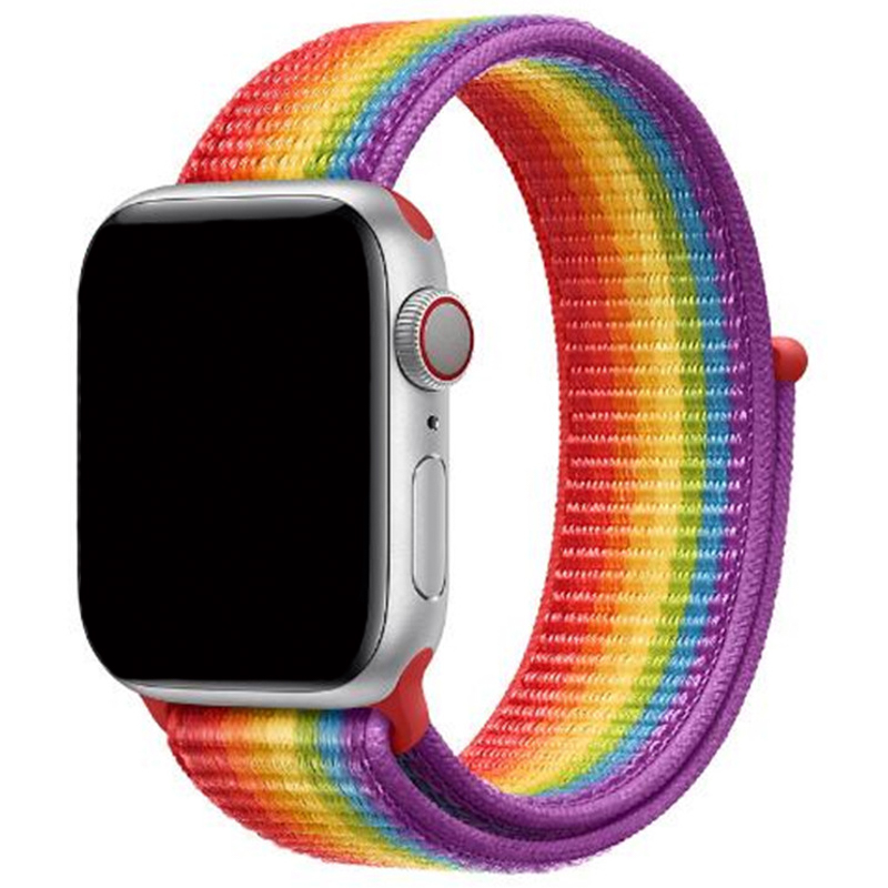 Apple Watch Nylon Sport Loop Strap - Colourful