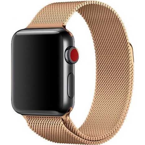 Apple Watch Milanese Strap - Rose Gold