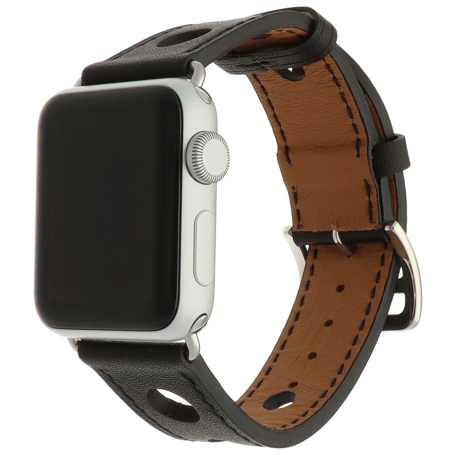 Apple Watch Leather Hermes Strap - Black