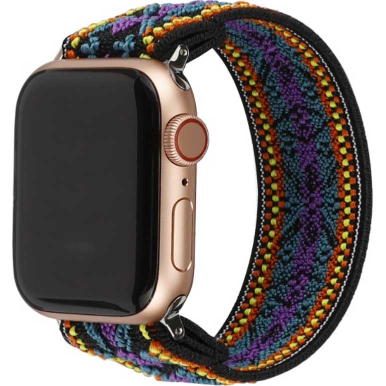 Apple Watch Nylon Woven Strap - Bohemian Purple