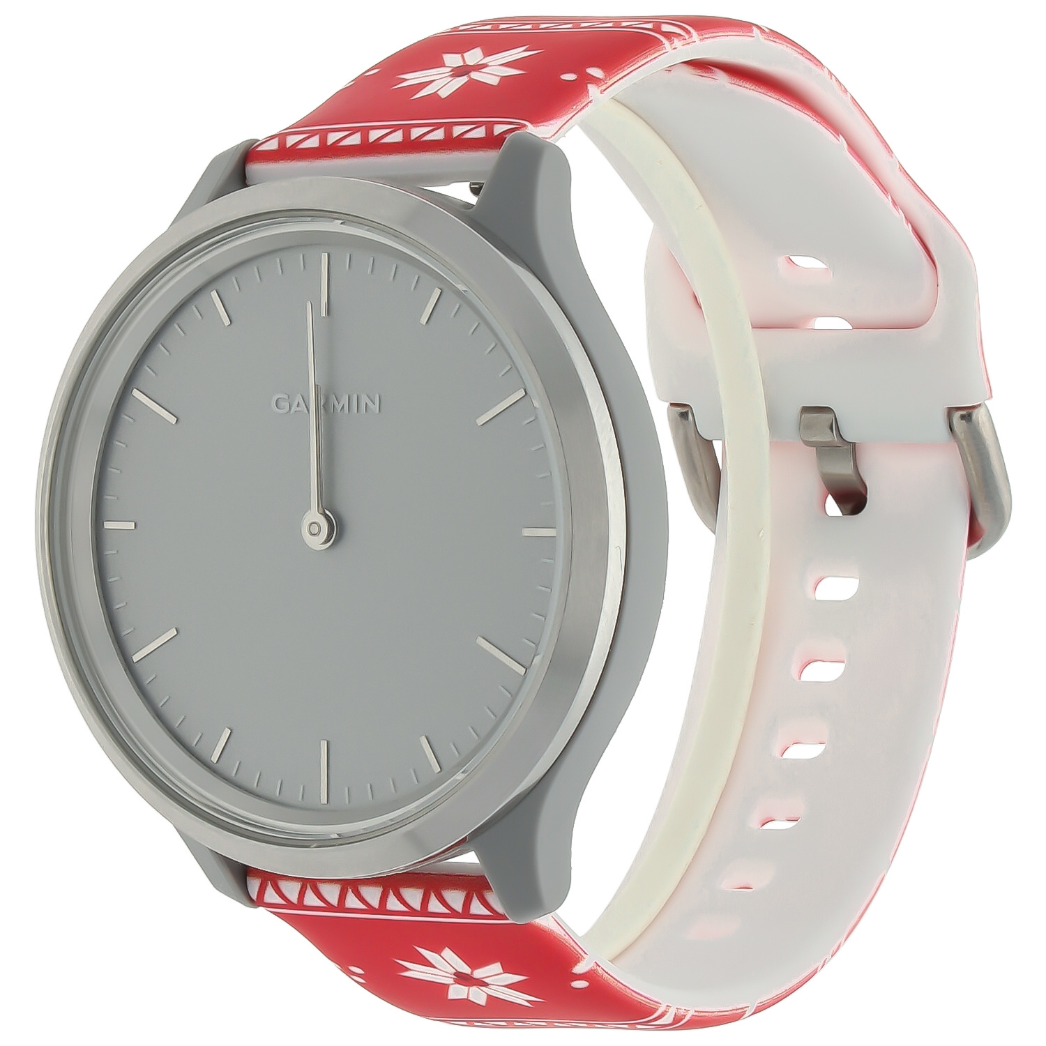 Huawei Watch Print Sport Strap - Christmas Poinsettia Red