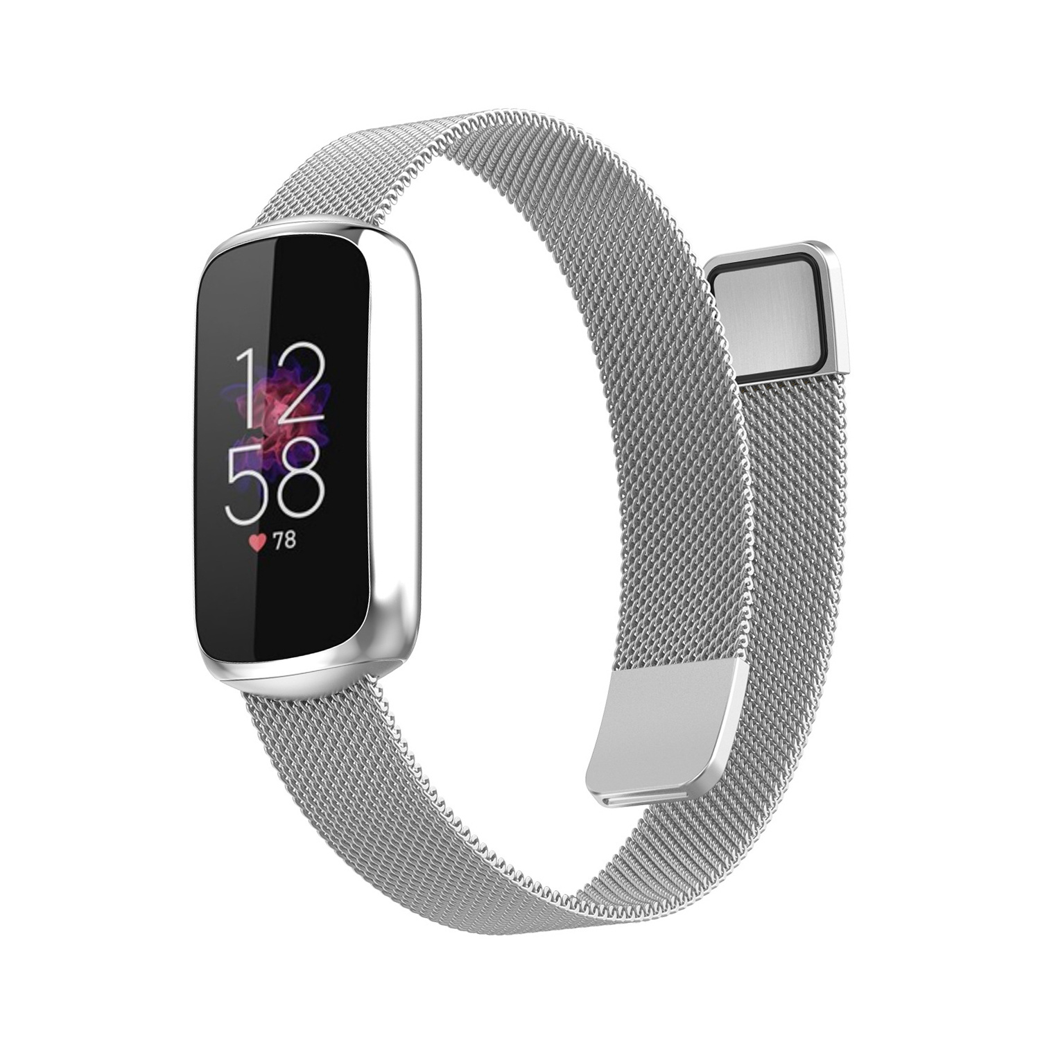 Fitbit Luxe Milanese Strap - Silver