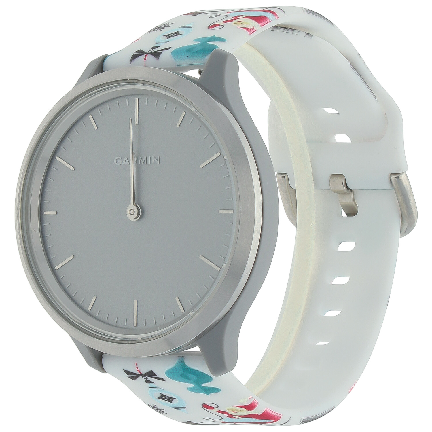 Garmin Vivoactive / Vivomove Print Sport Strap - Christmas White