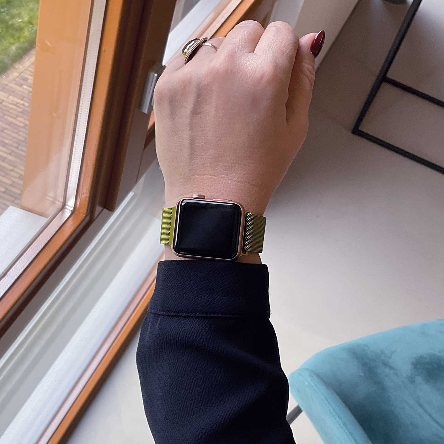 Apple Watch Milanese Strap - Green