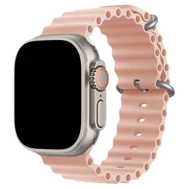 Apple Watch Sport Ocean Strap - Pink Sand