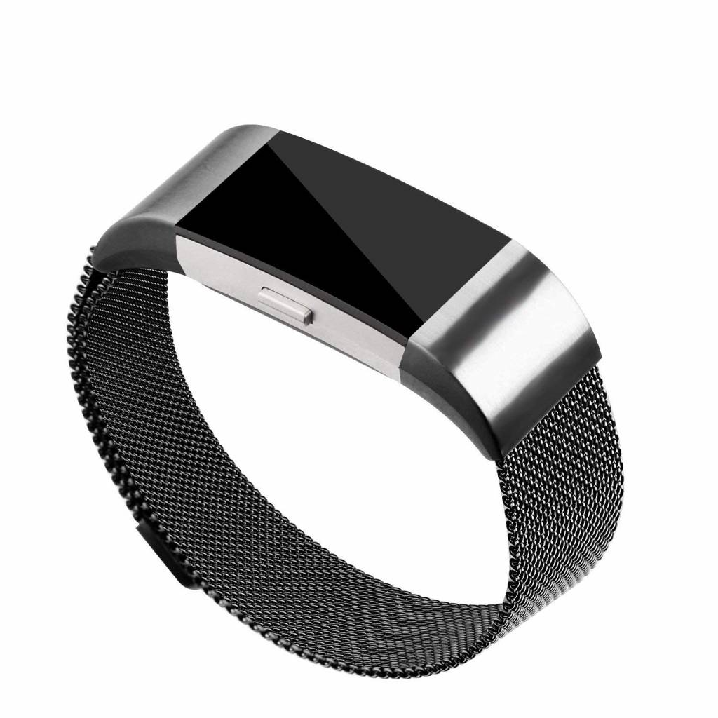 Fitbit Charge 2 Milanese Strap - Black