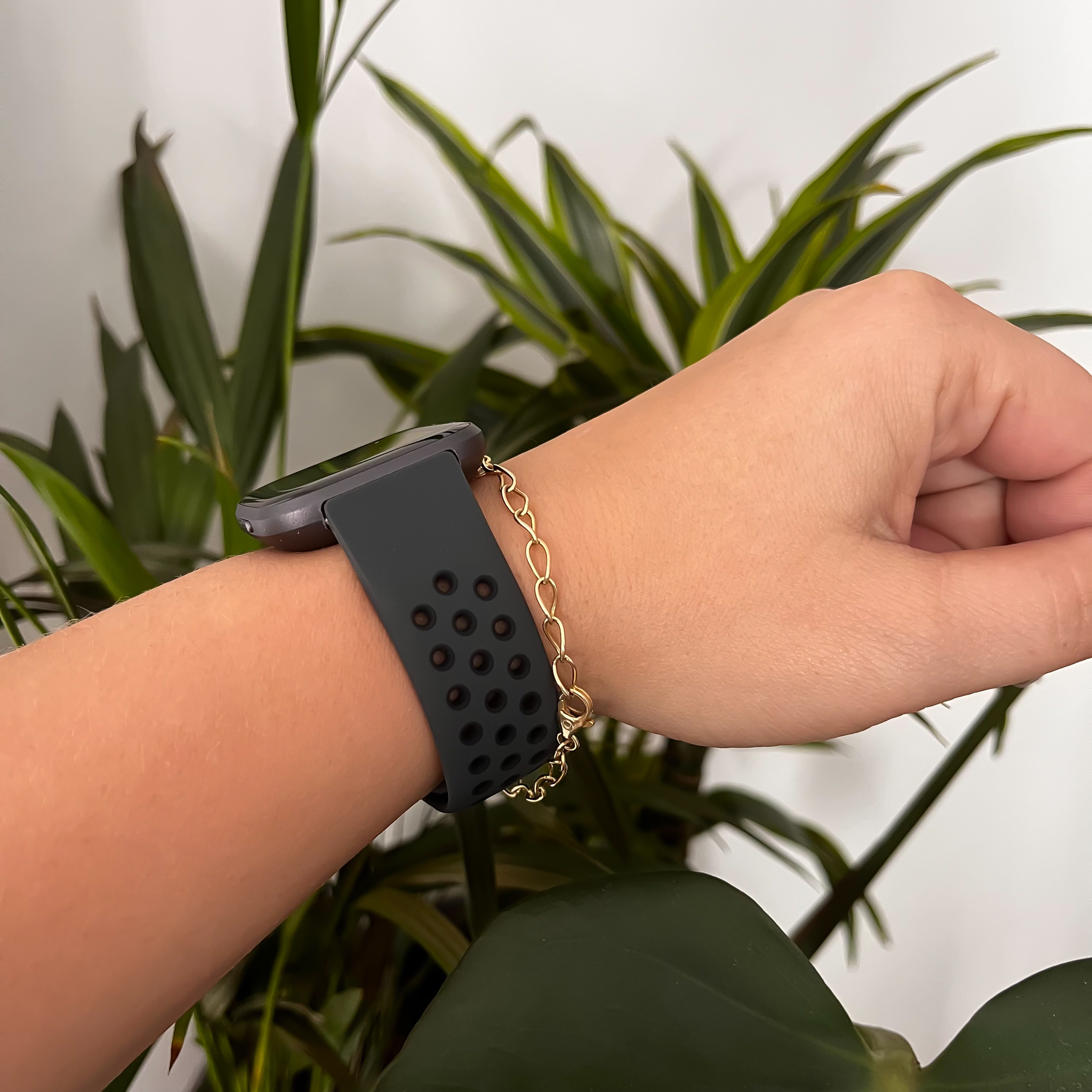 Fitbit Versa Double Sport Strap - Black Black