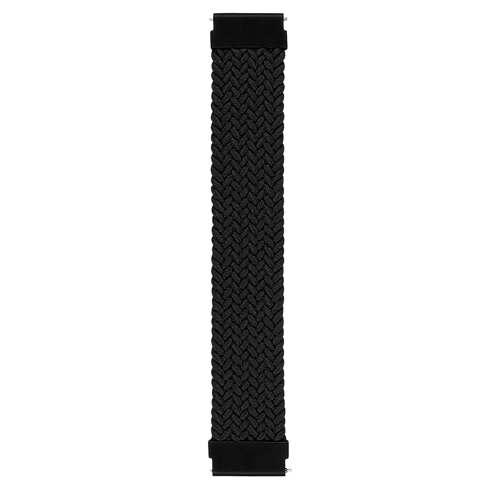 Samsung Galaxy Watch Nylon Braided Solo Strap - Black