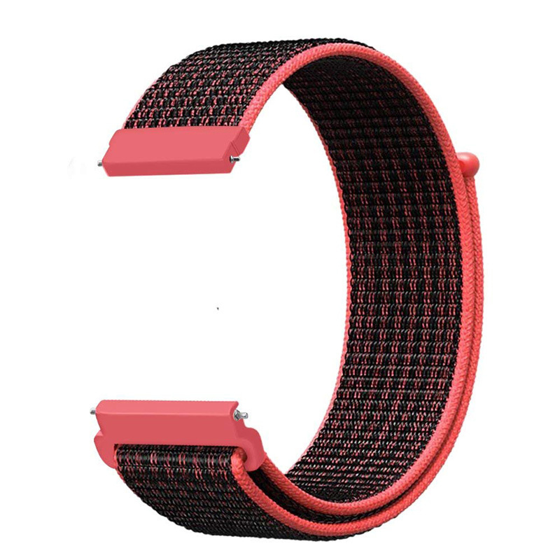 Garmin Vivoactive / Vivomove Nylon Strap - Pink Black