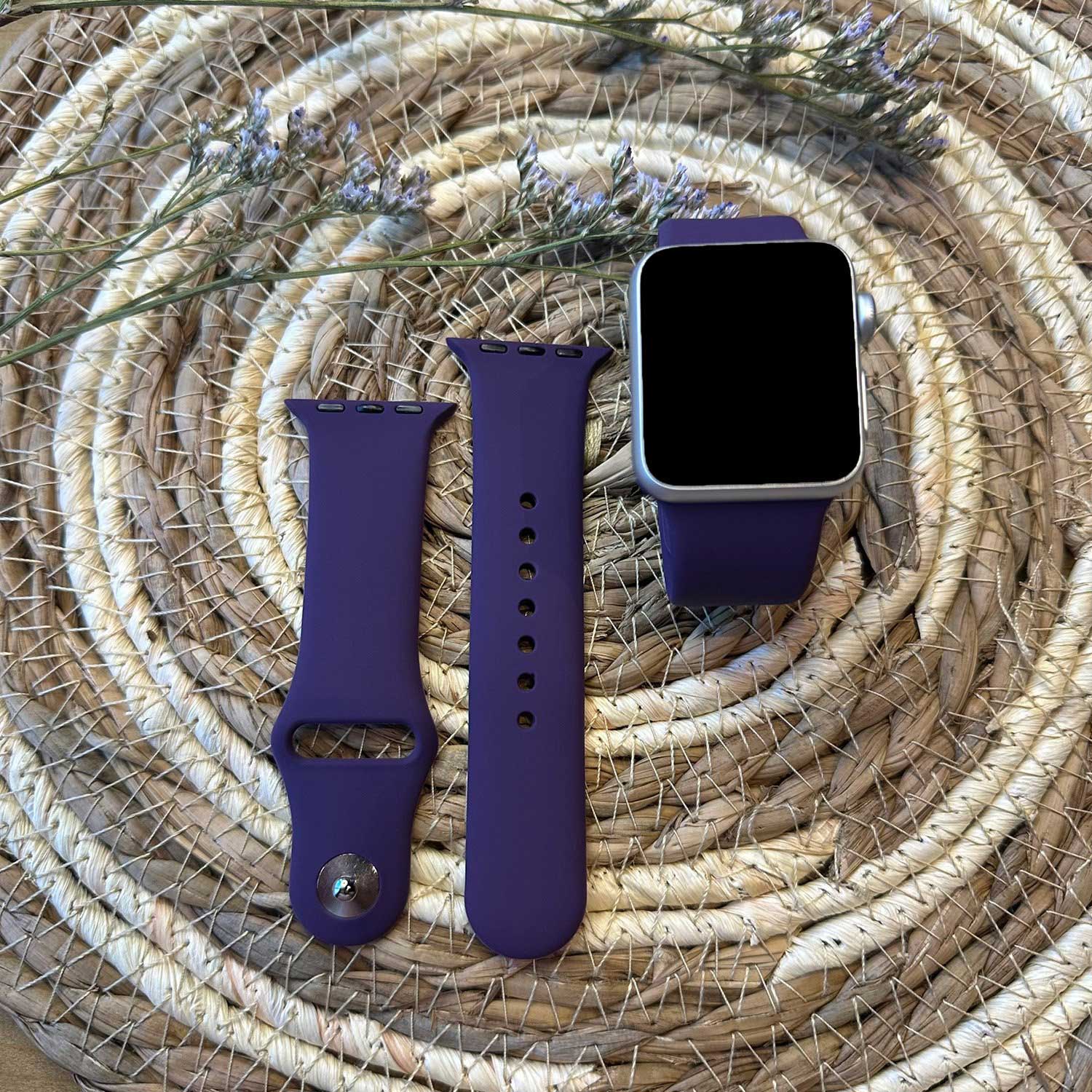 Apple Watch Sport Strap - Plum