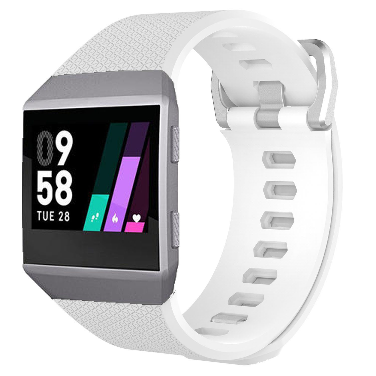 Fitbit Ionic Sport Strap - White