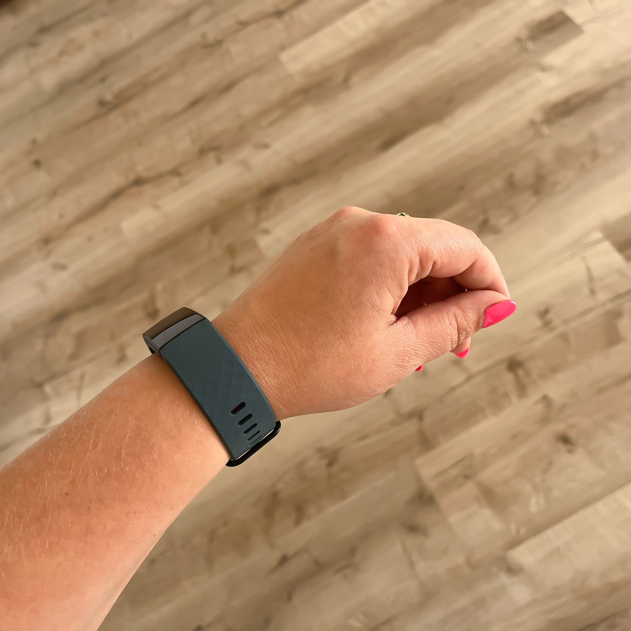 Fitbit Charge 3 &Amp; 4 Sport Waffle Strap - Slate