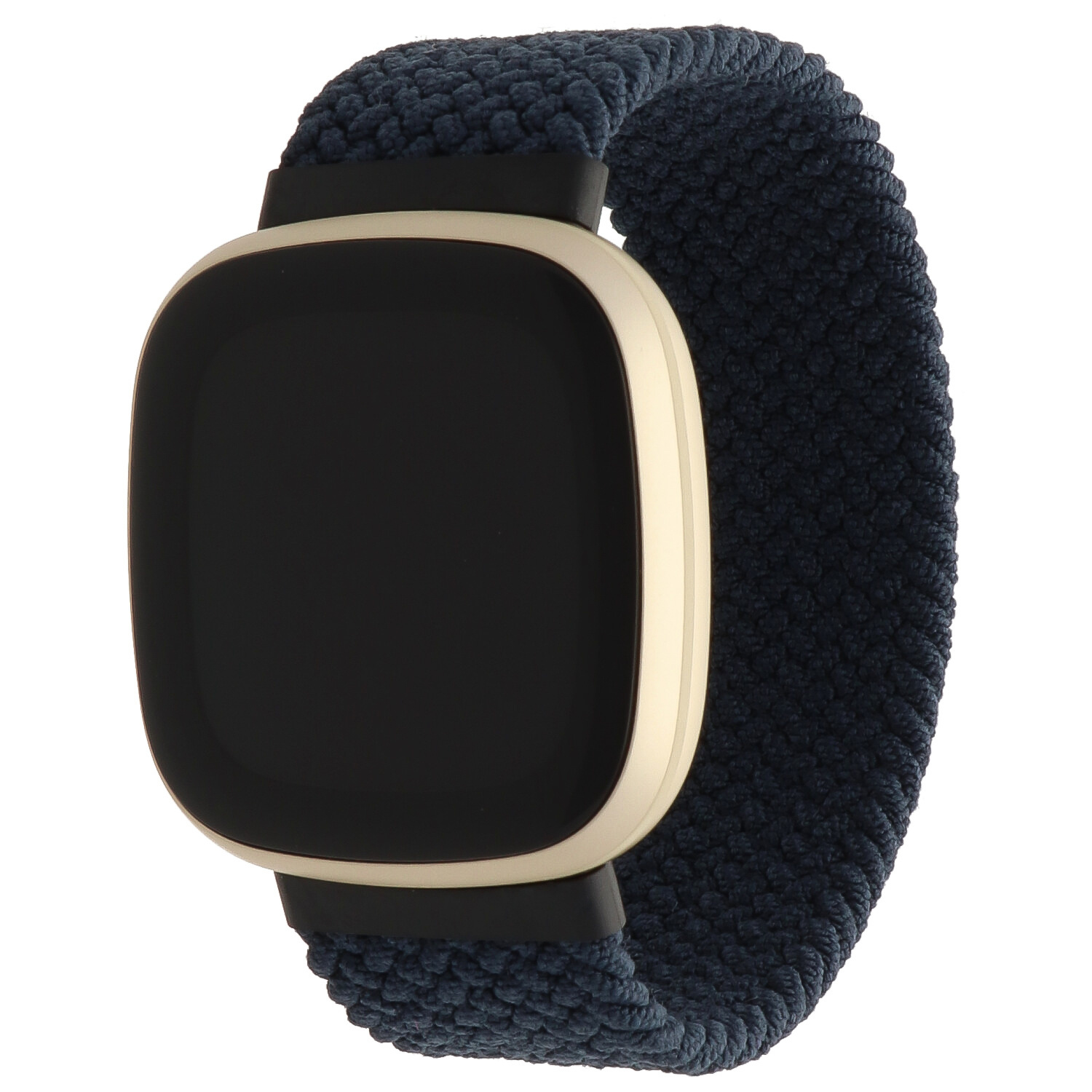 Fitbit Versa 3 / Sense Nylon Braided Solo Strap - Charcoal