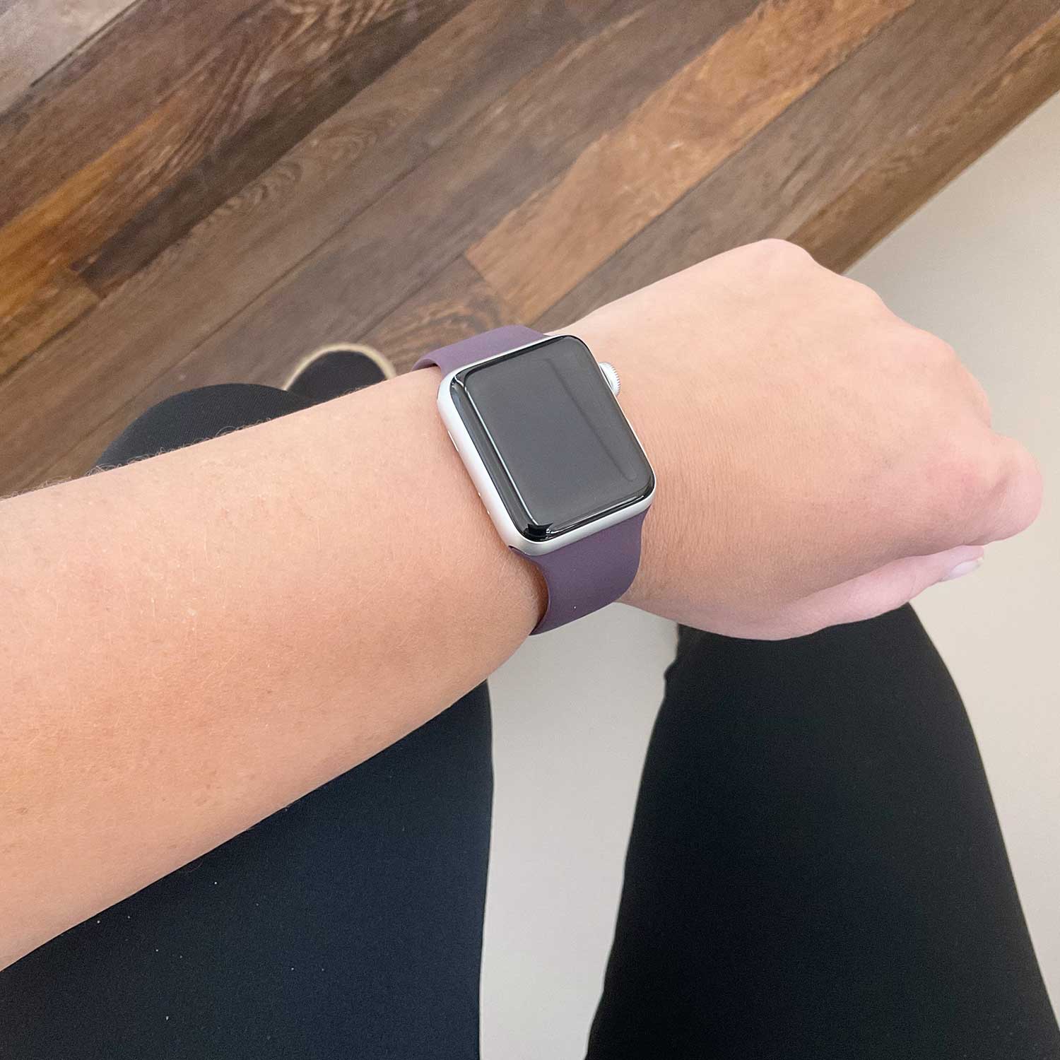 Apple Watch Sport Strap - Dark Cherry