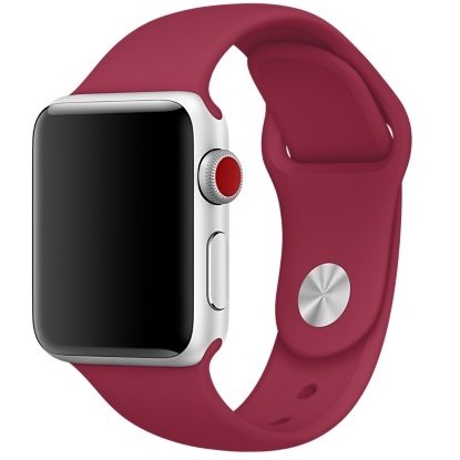 Apple Watch Sport Strap - Pink Red