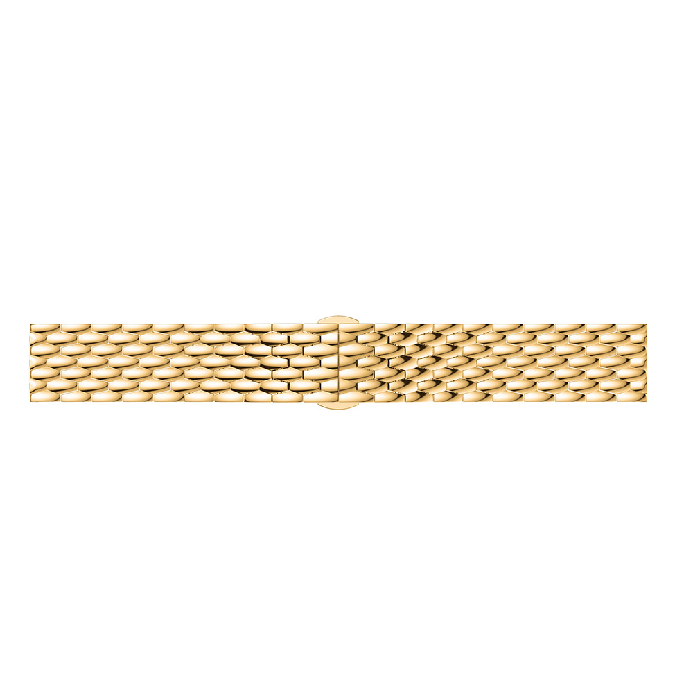 Samsung Galaxy Watch Dragon Steel Link Strap - Gold