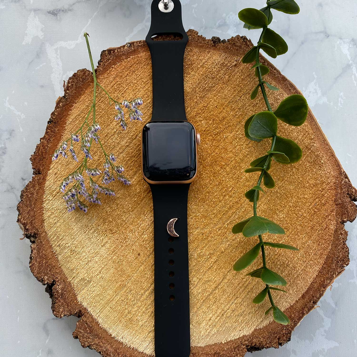 Apple Watch Jewellery - Moon Rose Gold