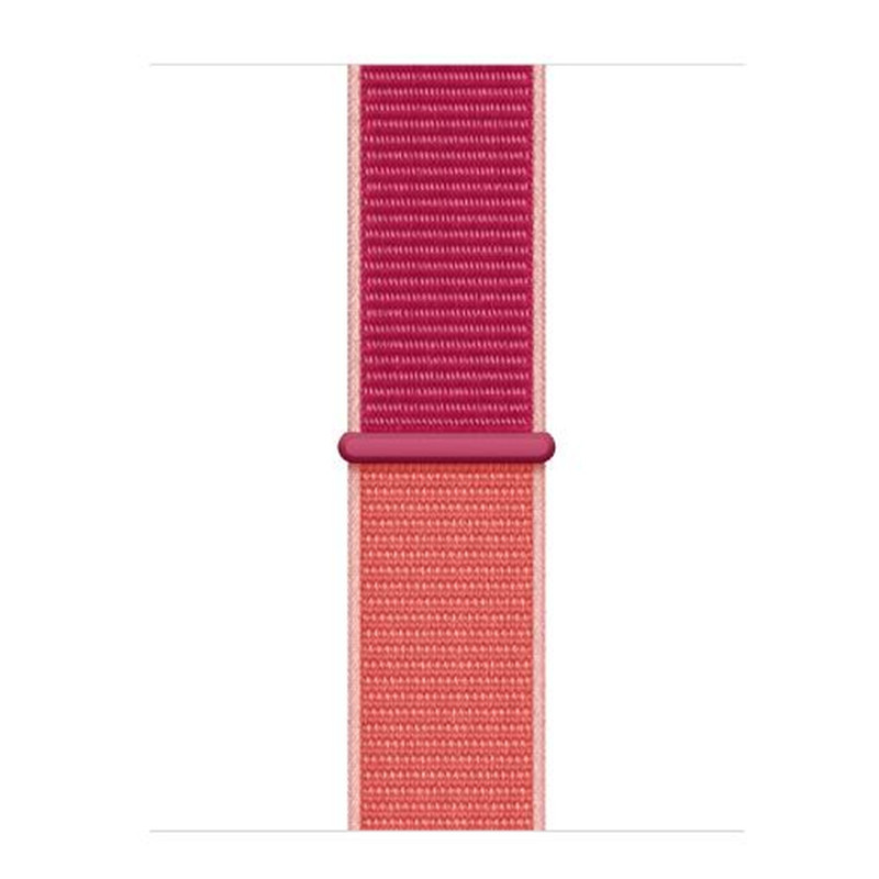 Apple Watch Nylon Sport Loop Strap - Pomegranate