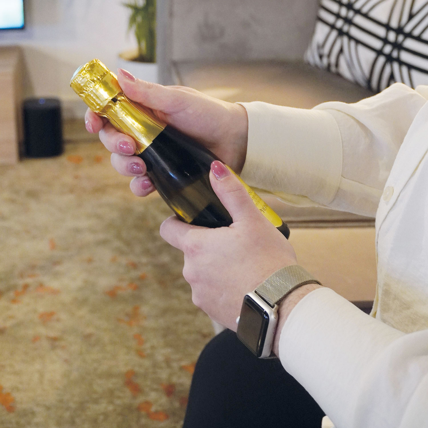 Apple Watch Milanese Strap - Champagne