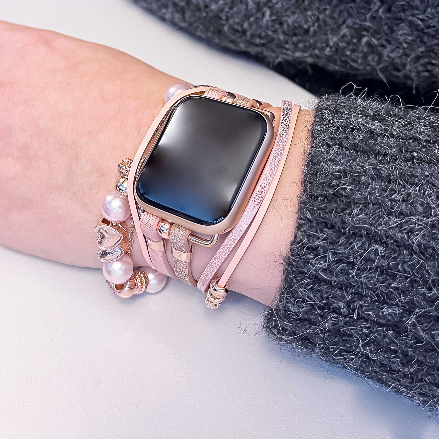 Apple Watch Jewellery Strap – Liz Rose Gold