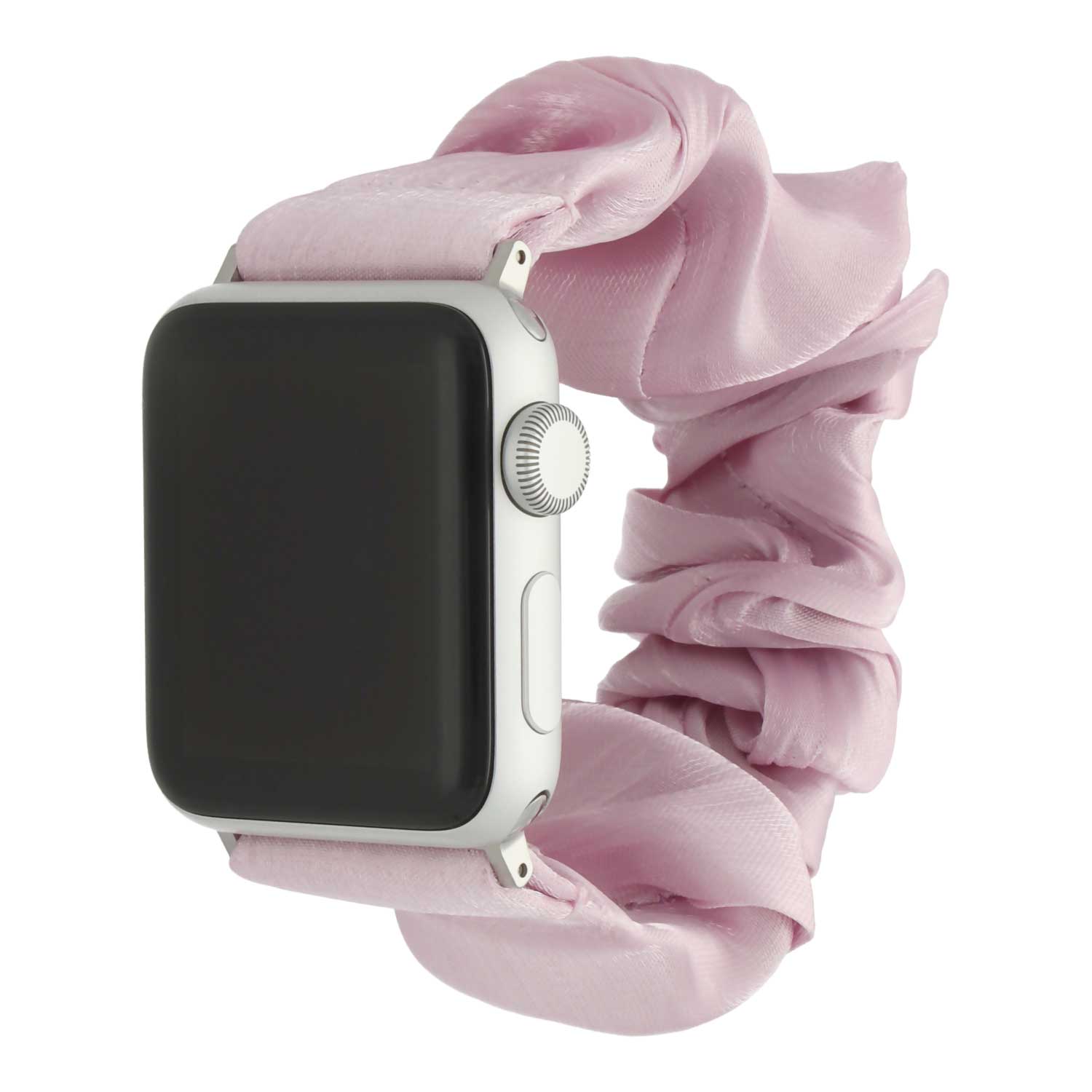 Apple Watch Nylon Scrunchie Strap - Pink