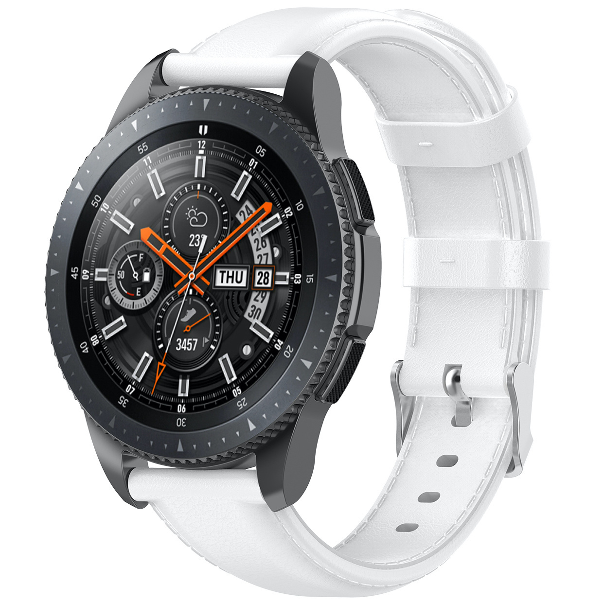 Huawei Watch Gt Leather Strap - White