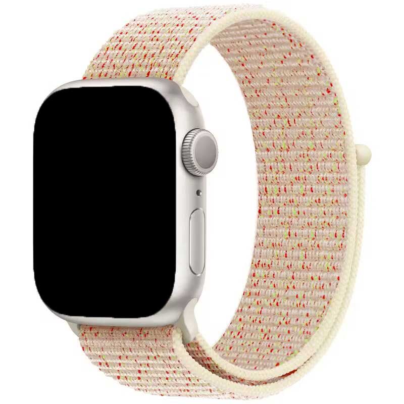 Apple Watch Nylon Sport Loop Strap - Starlight Colourful