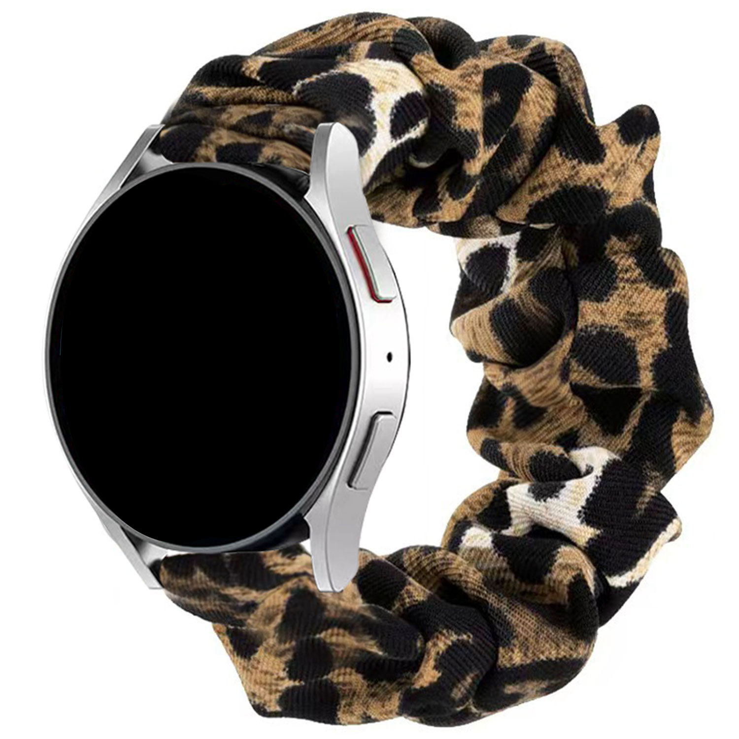 Samsung Galaxy Watch 7 Nylon Scrunchie Straps - Beige