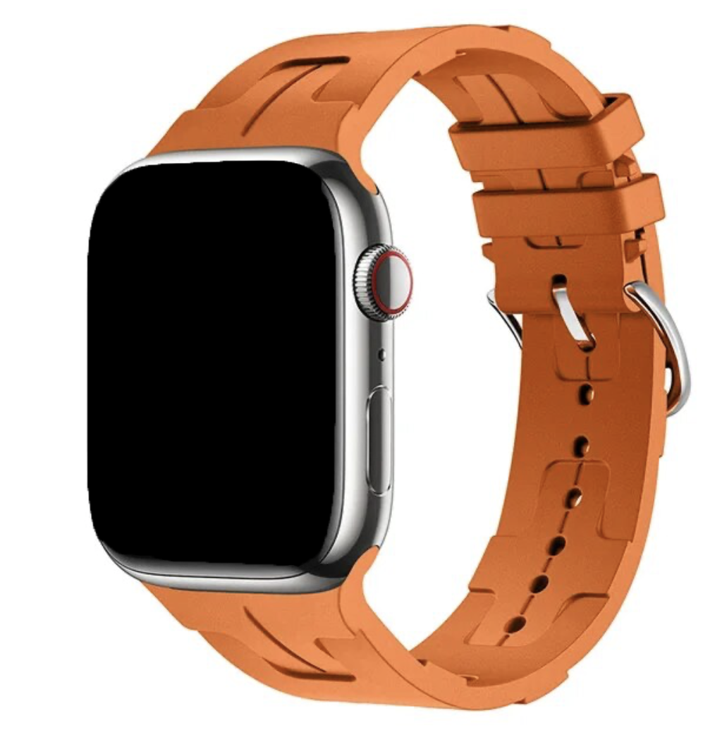 Apple Watch Sport HermèS Kilim Single Tour buckle - Orange