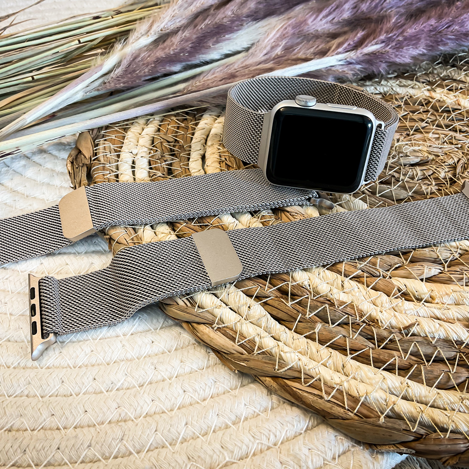 Apple Watch Milanese Strap - Starlight