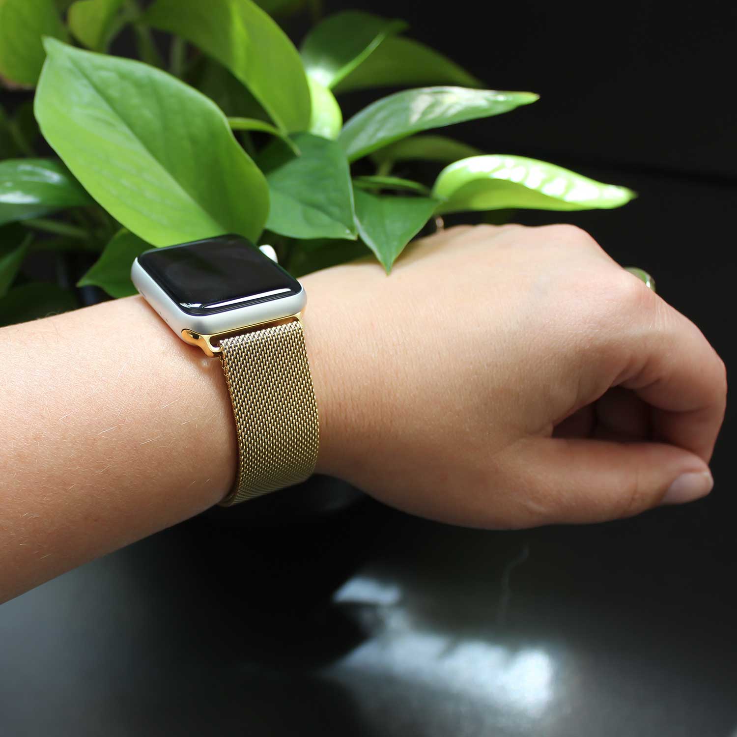 Apple Watch Milanese Strap - Gold