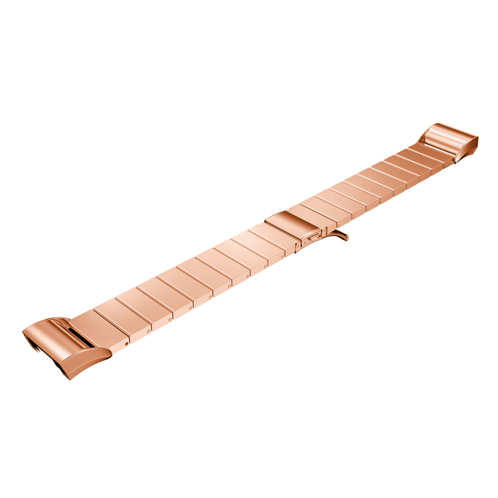 Fitbit Charge 2 Steel Link Strap - Rose Gold