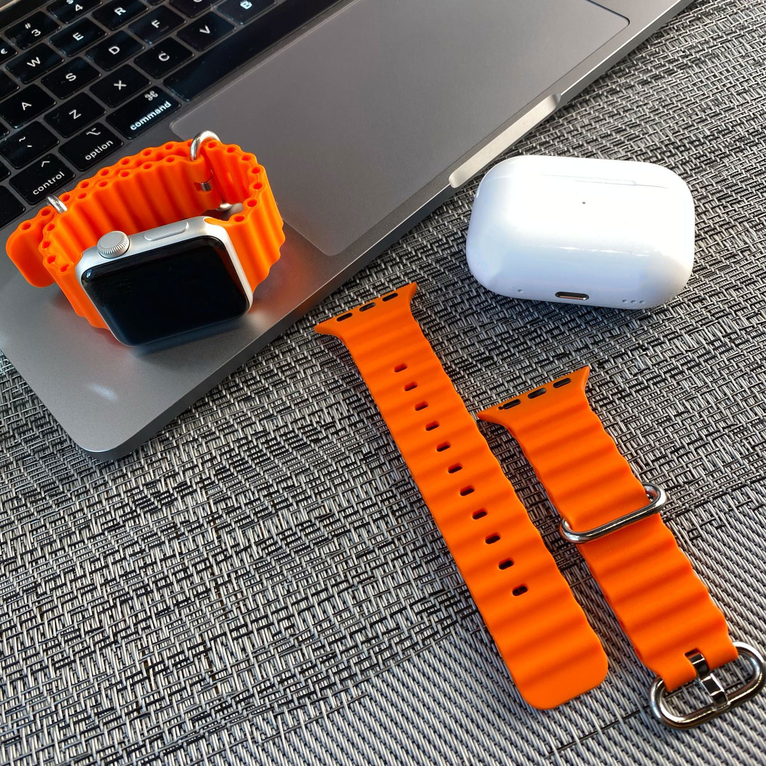 Apple Watch Sport Ocean Strap - Orange