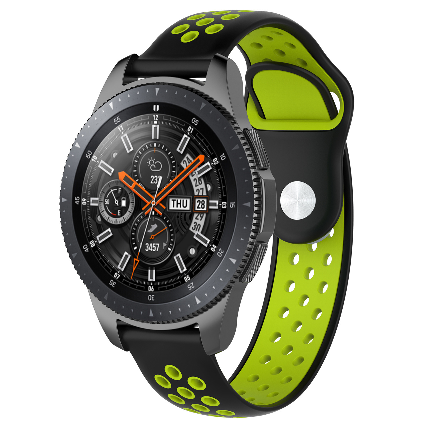 Huawei Watch Gt Double Sport Strap - Black Green