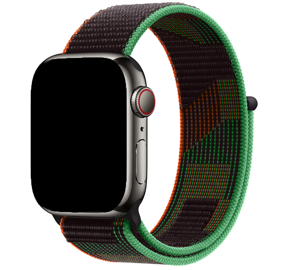 Apple Watch Nylon Sport Loop Strap - Black Unity