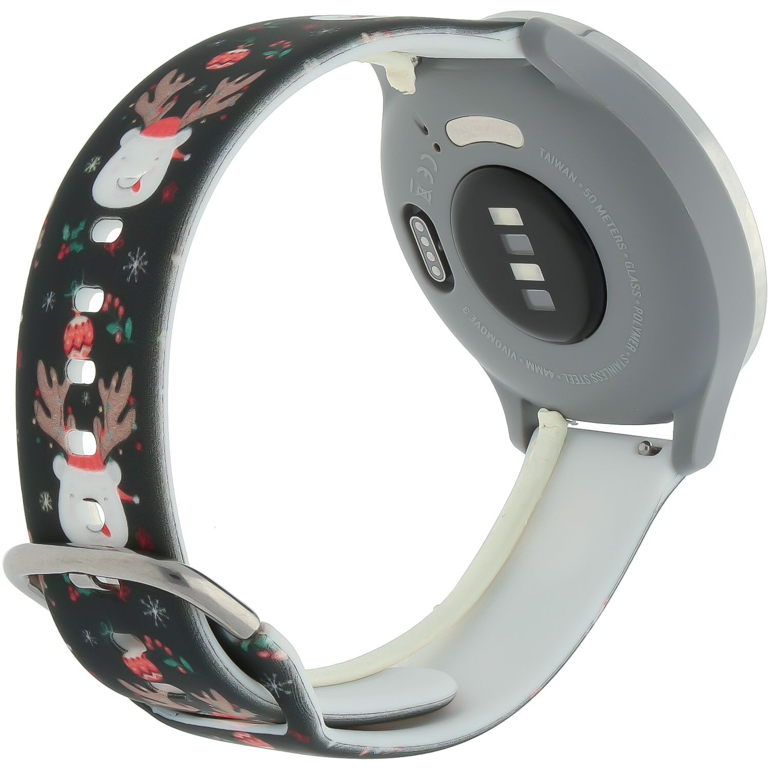 Samsung Galaxy Watch Print Sport Strap - Christmas Reindeer