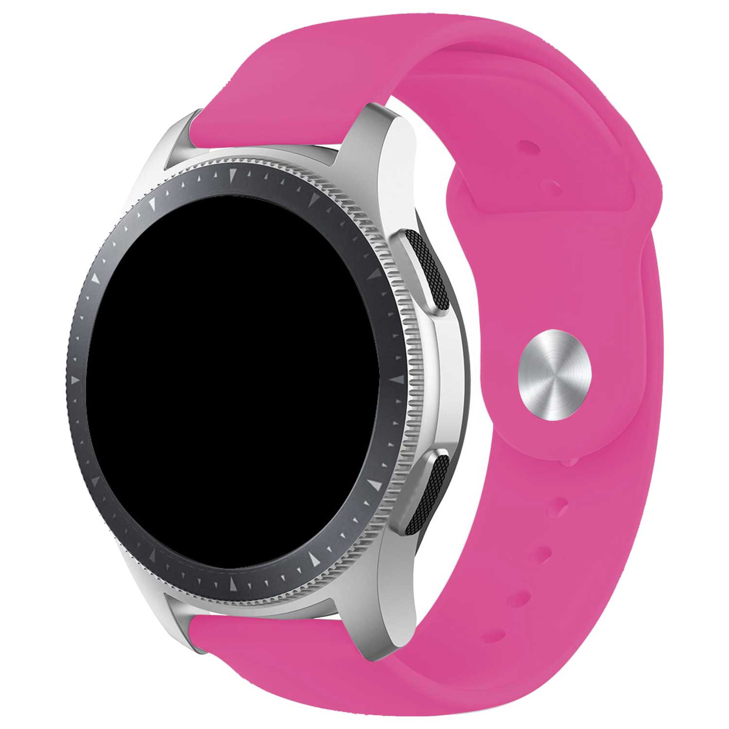 Samsung Galaxy Watch 5 Silicone Strap - Bright Pink