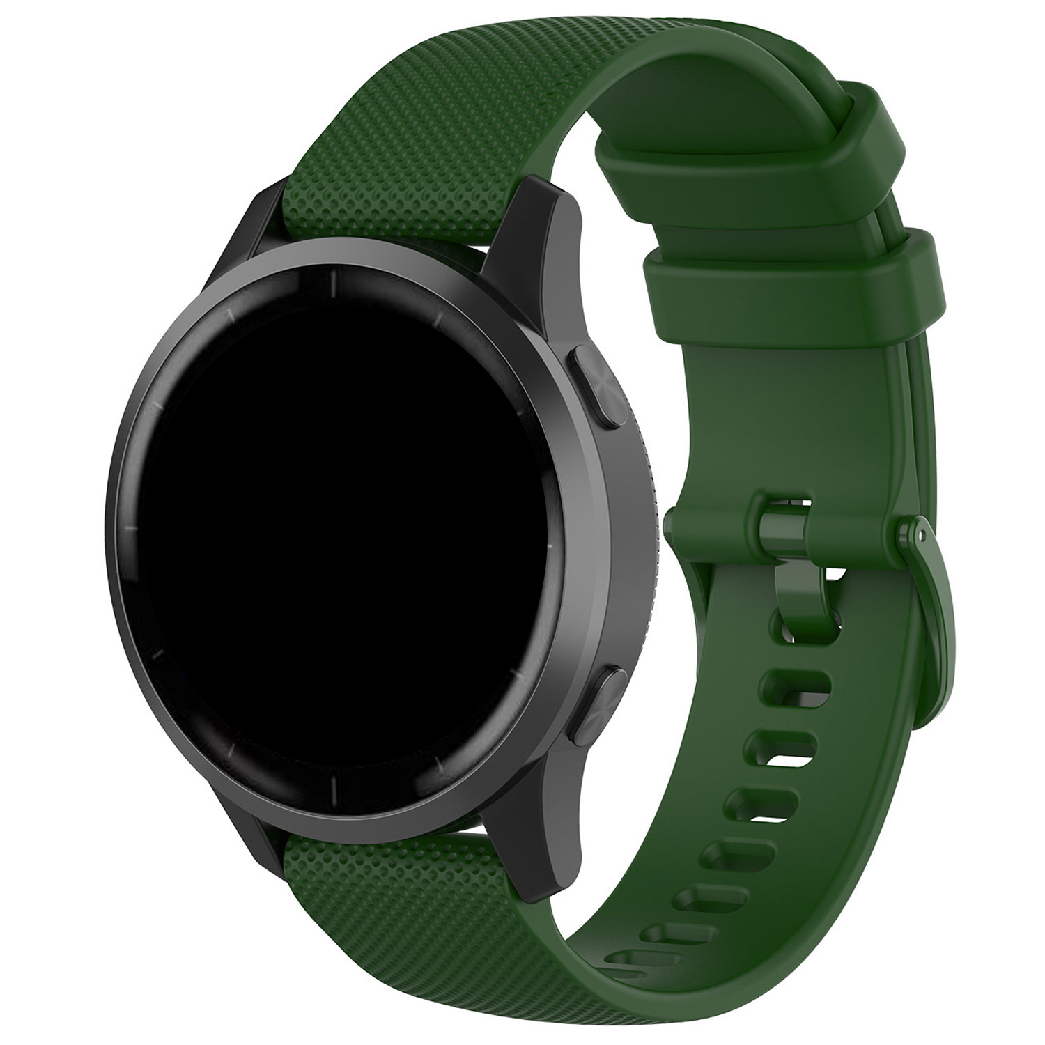 Samsung Galaxy Watch 7 Buckle Silicone Strap - Green
