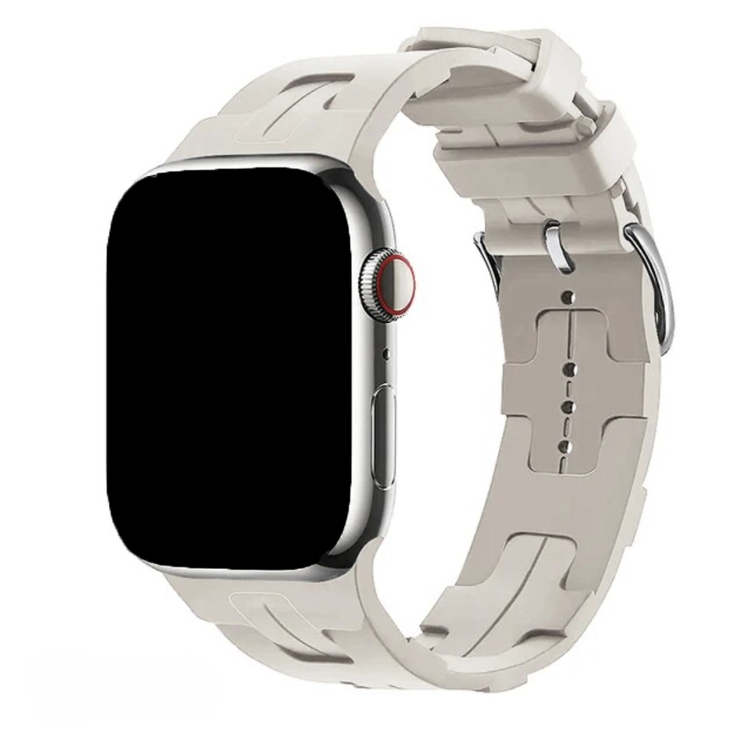 Apple Watch Sport HermèS Kilim Single Tour buckle - Starlight